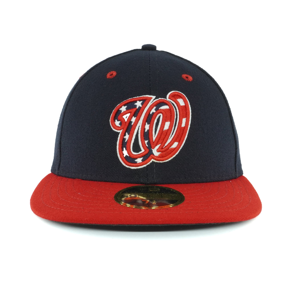 [70365318] Mens New Era MLB Low Profile Authentic 5950 - Washington Nationals