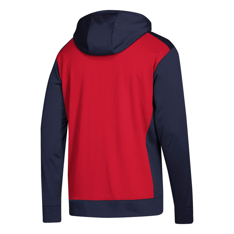 [DN2844] Mens Adidas NHL Washington Capitals Full Zip Hoodie