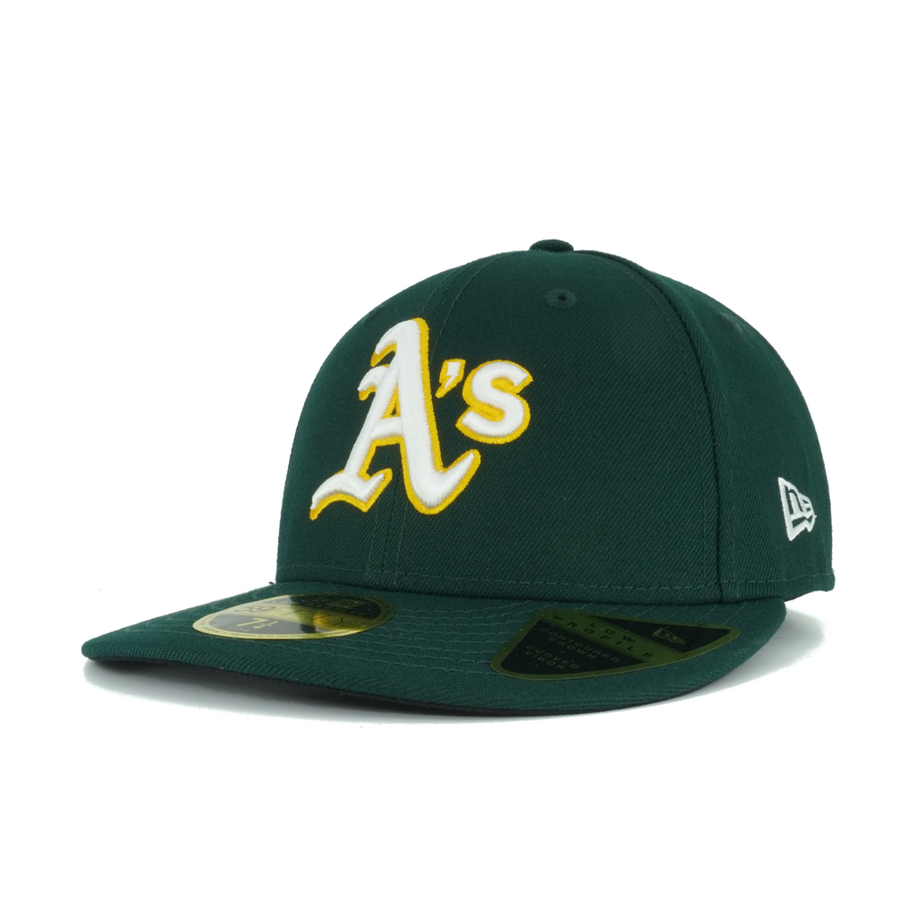 [70367422] Mens New Era MLB Low Profile Authentic 5950 - Oakland Athletics Road '17