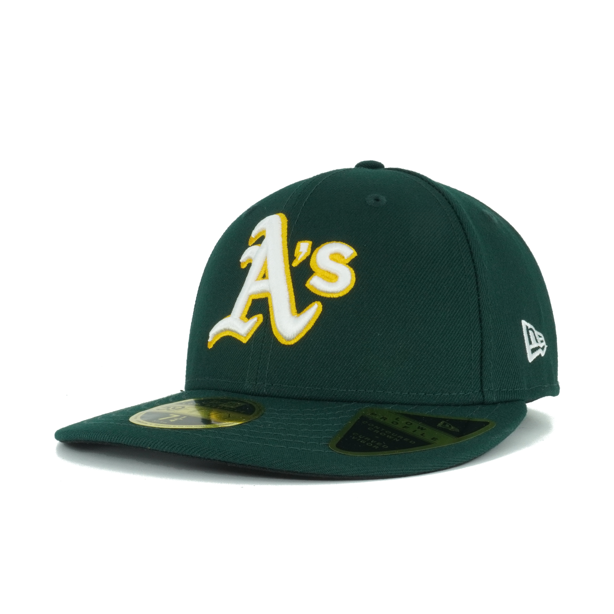 [70367422] Mens New Era MLB Low Profile Authentic 5950 - Oakland Athletics Road '17