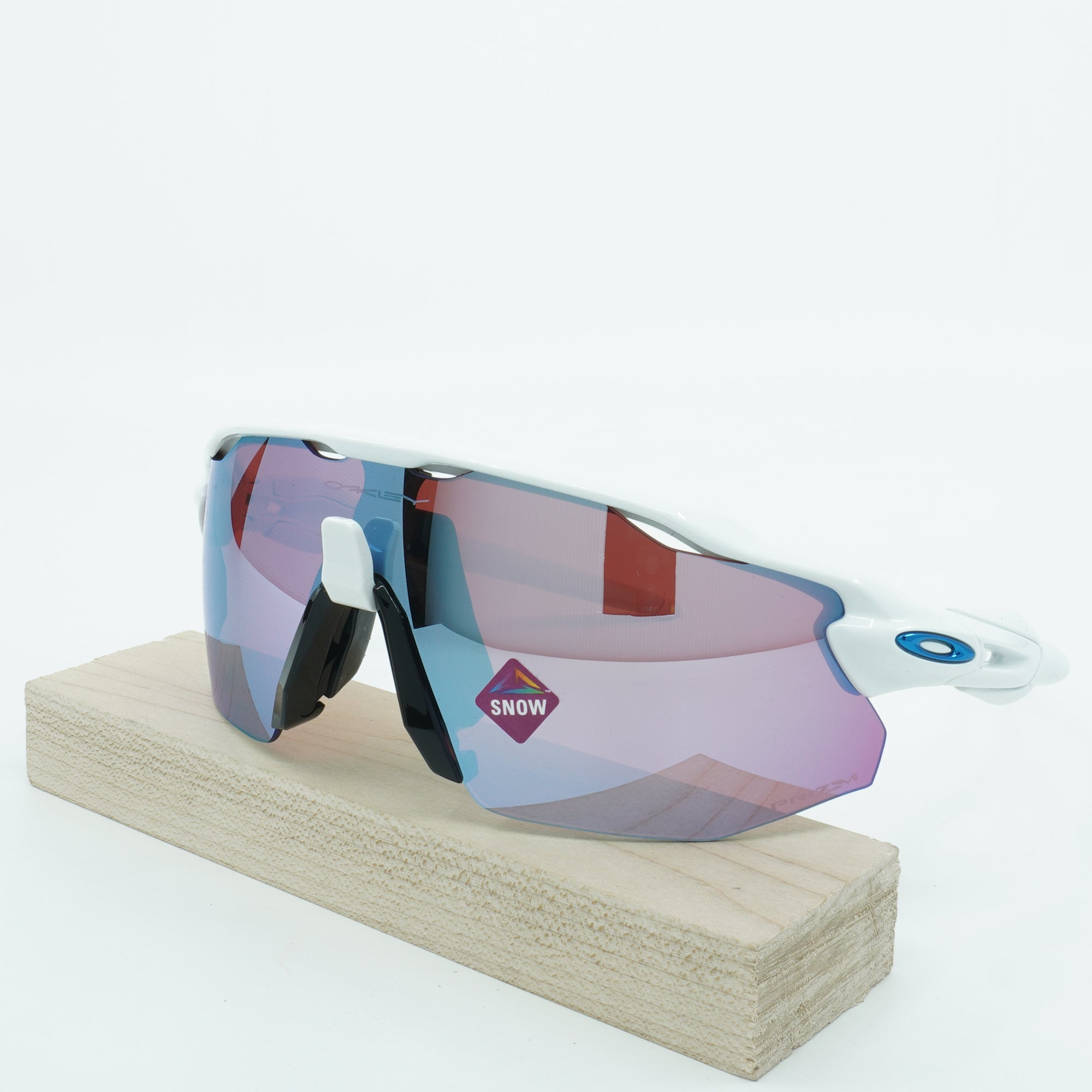 [OO9442-10] Mens Oakley Radar EV Advancer Sunglasses - White/Prizm Snow Sapphire