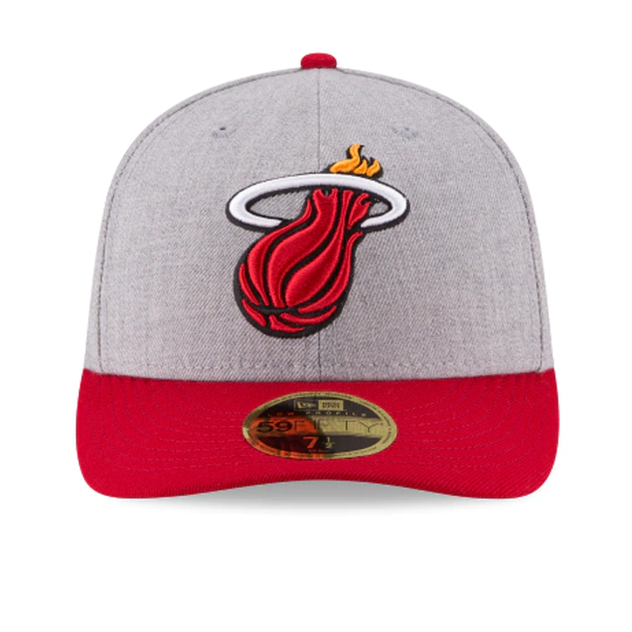 [70344218] Mens New Era NBA Low Profile Authentic 59Fifty - Miami Heat