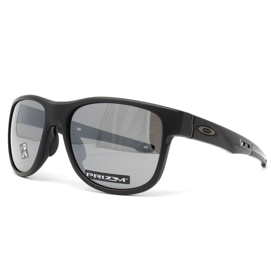 [OO9359-02] Mens Oakley Crossrange R Sunglasses - Matte Black/Prizm Iridium