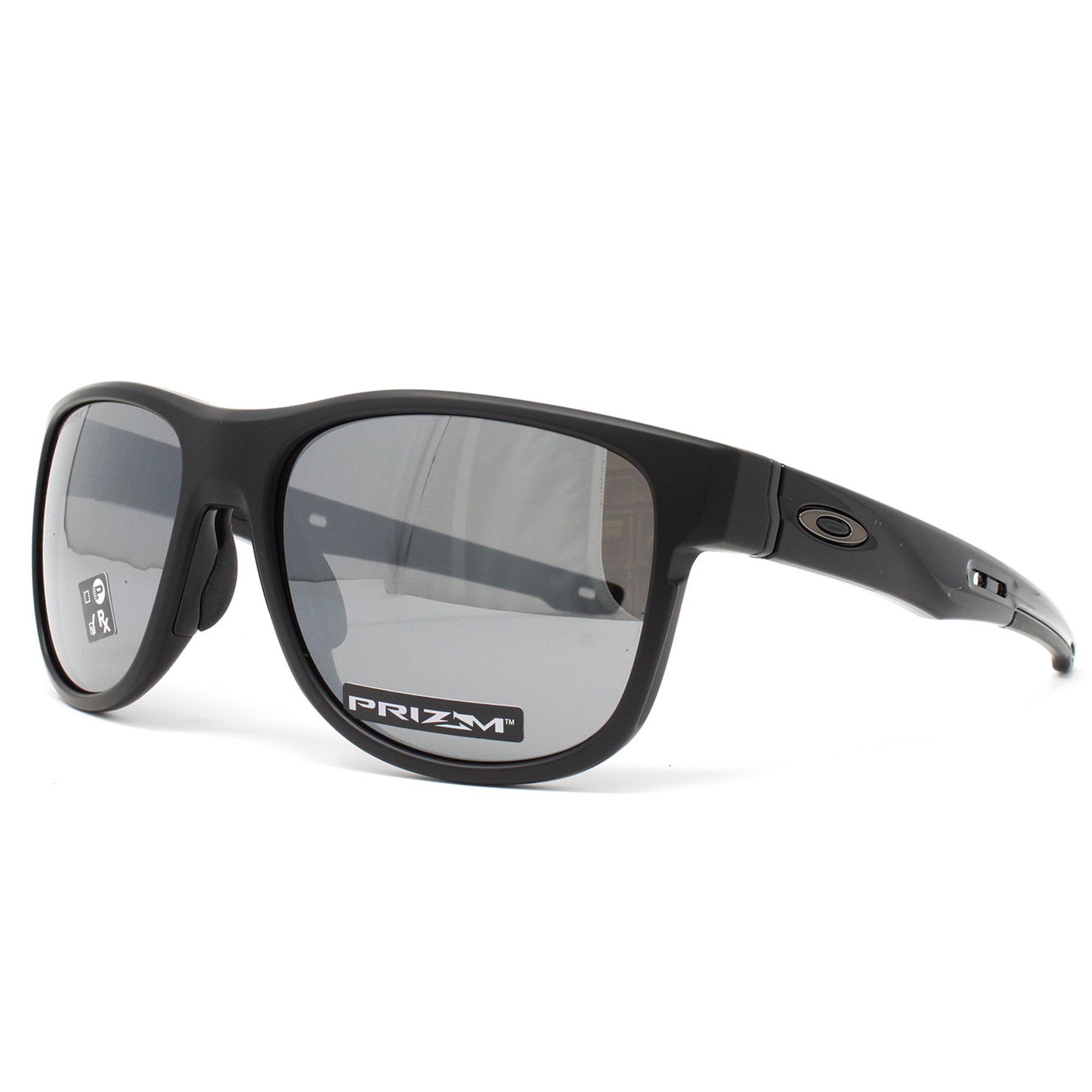 [OO9359-02] Mens Oakley Crossrange R Sunglasses - Matte Black/Prizm Iridium
