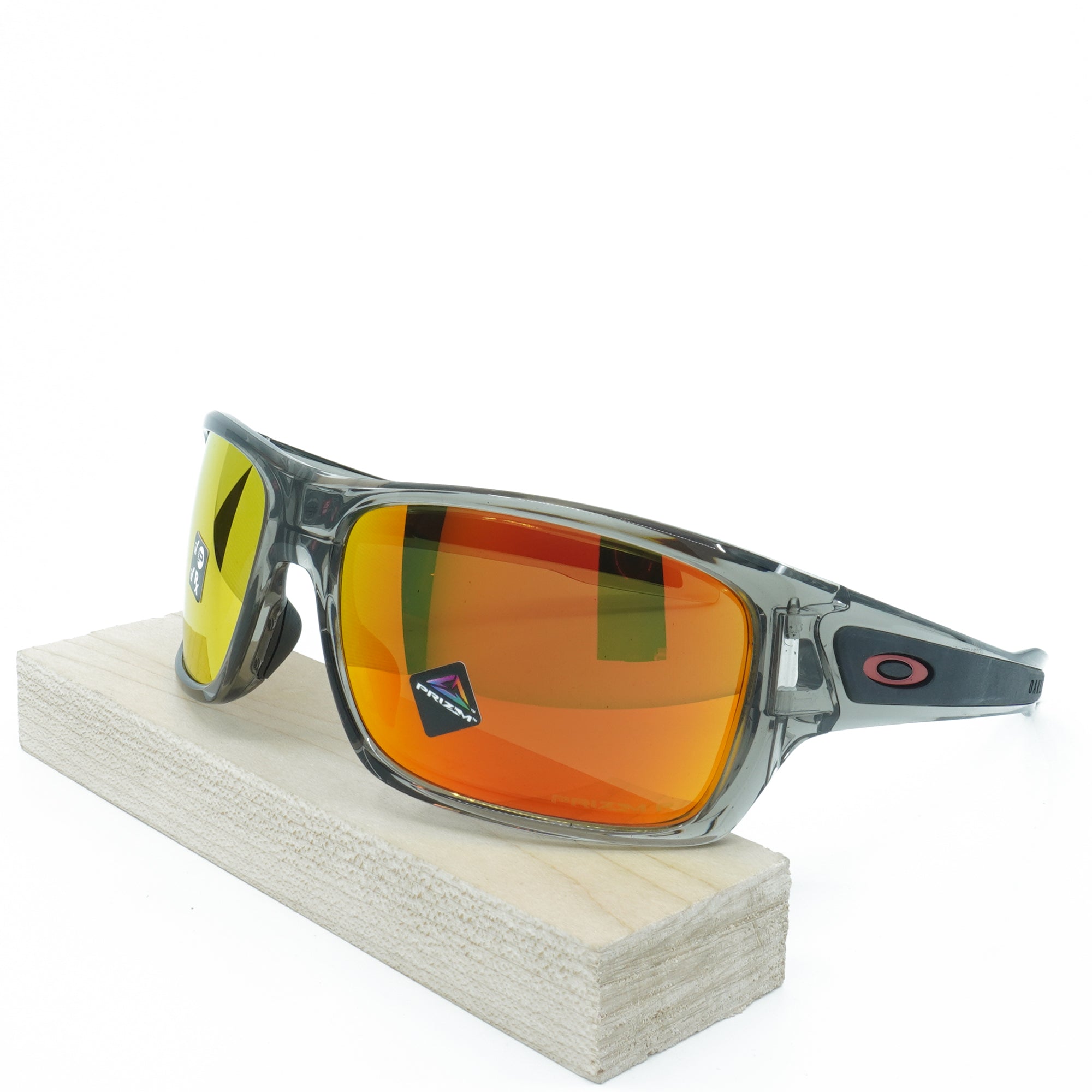 [OO9263-57] Mens Oakley Turbine Polarized Sunglasses - Grey Ink/PRIZM Ruby