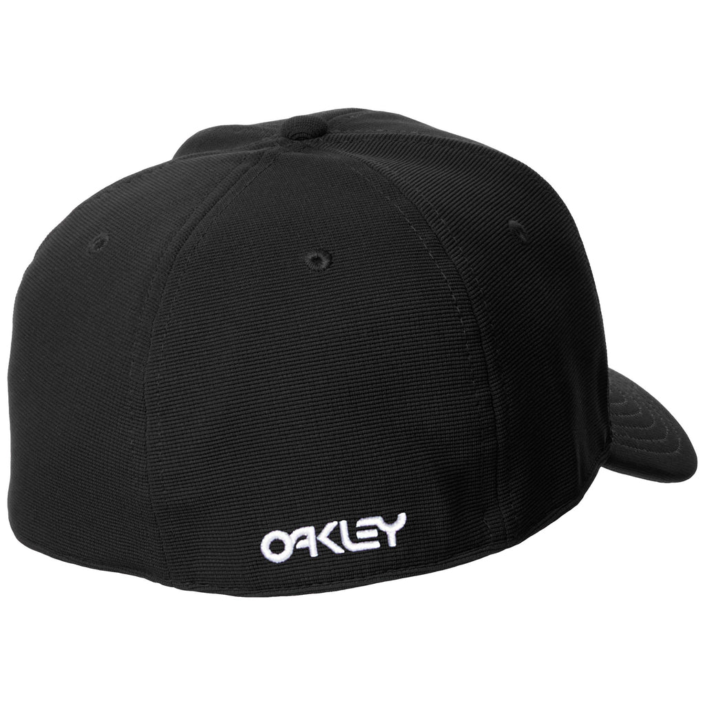 [912209-01V] Mens Oakley 6 Panel Stretch Metallic Hat