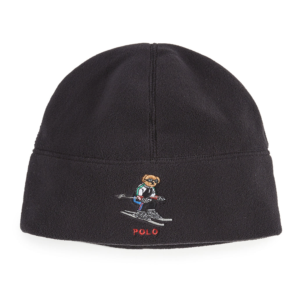 [PC0599-001] Mens Polo Ralph Lauren Holiday Sport Bear Fleece Hat