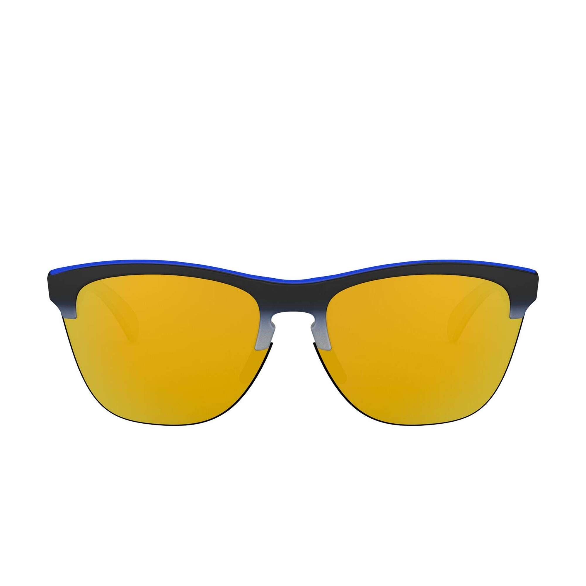 [OO9374-17] Mens Oakley Frogskins Lite Sunglasses - Black Fade/24K Iridium