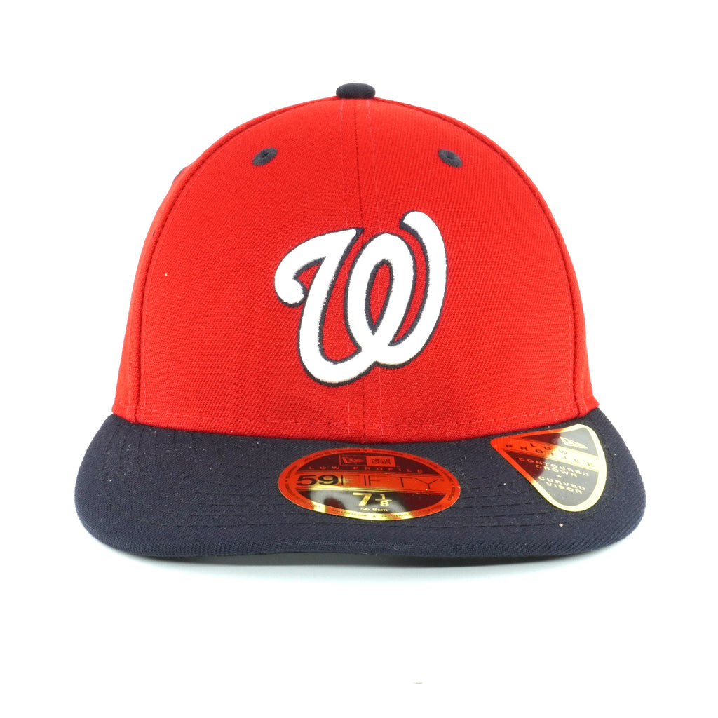[70367313] Mens New Era MLB Low Profile Authentic 5950 - Washington Nationals