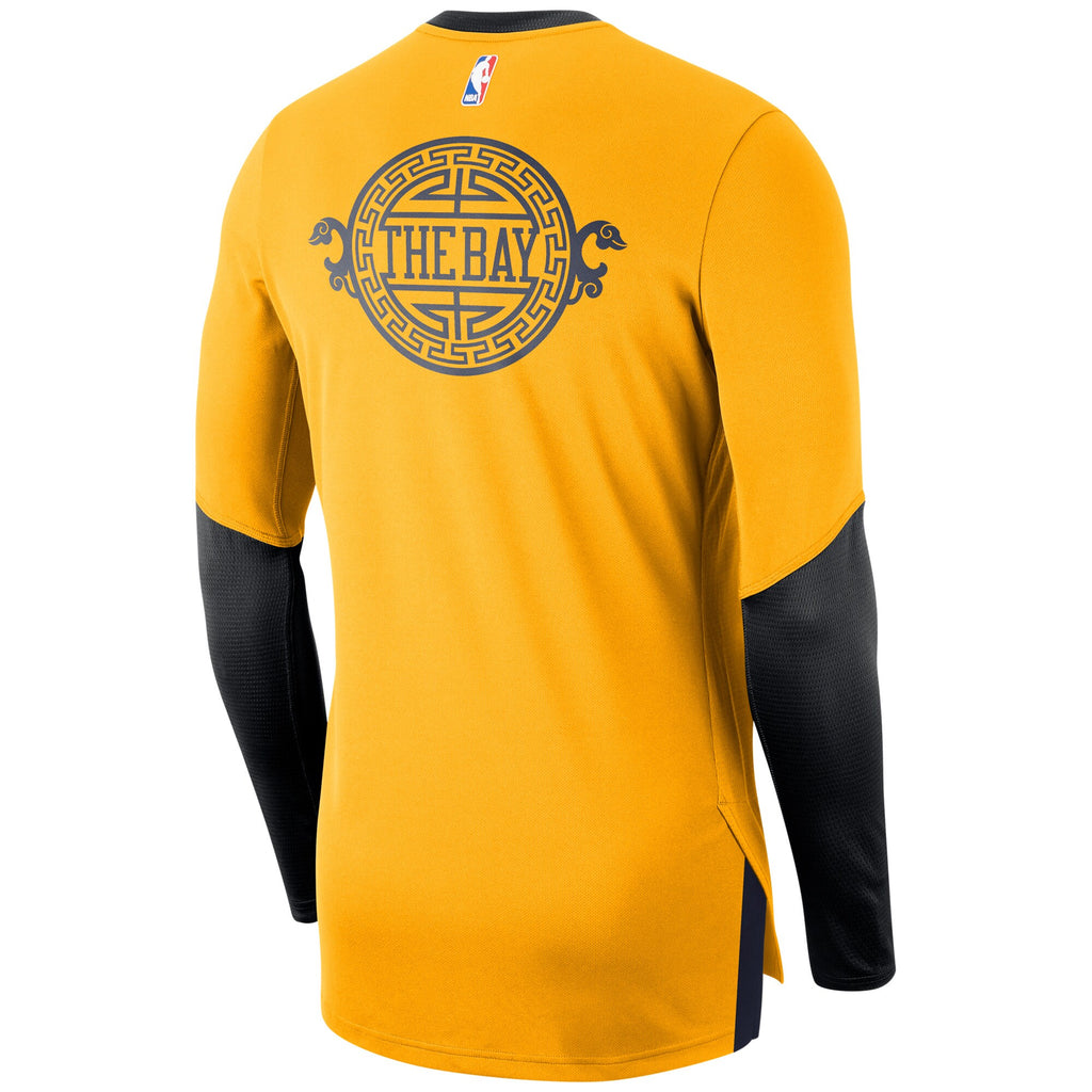 [941278-739] Mens Nike NBA Golden State Warriors City Edition Shooting Shirt