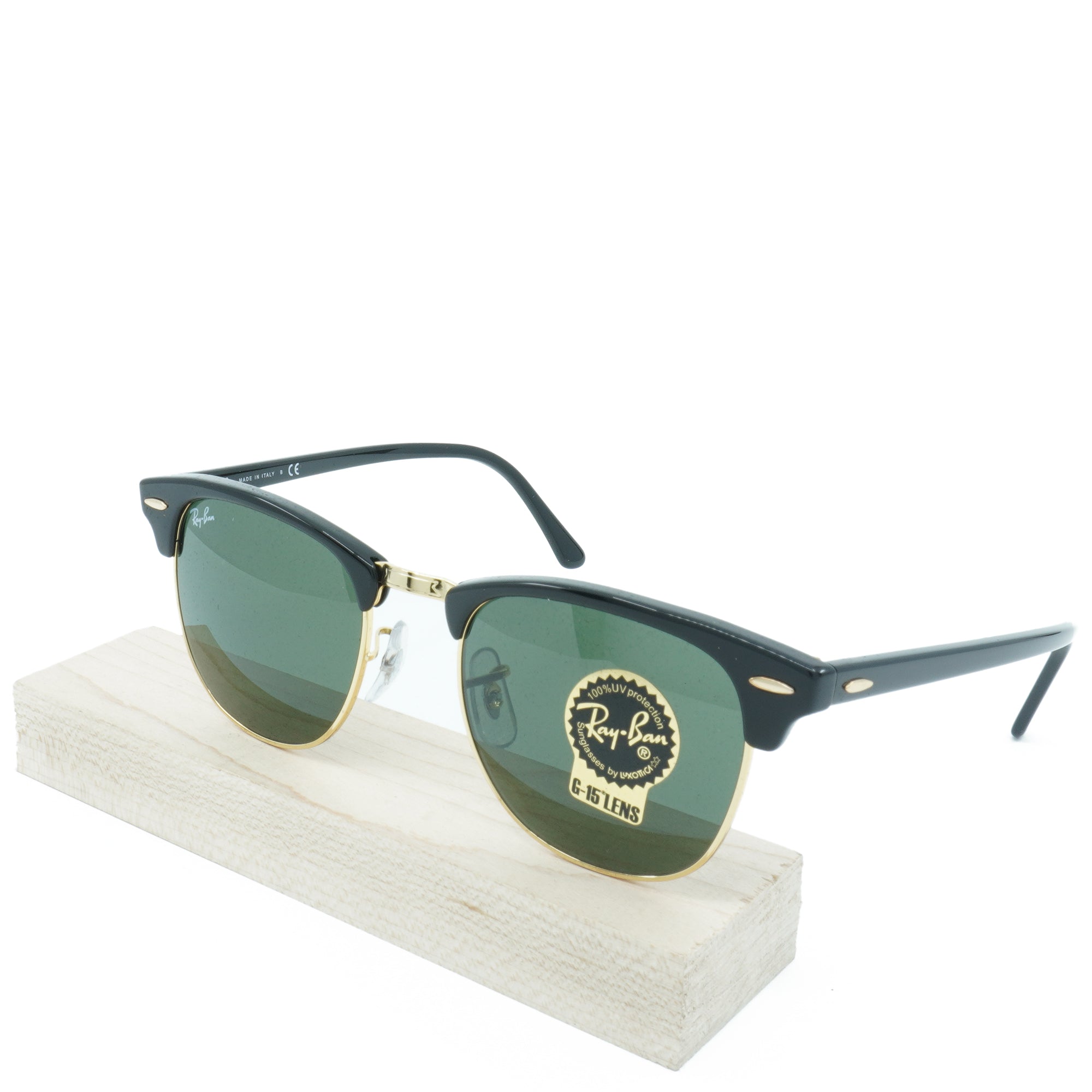 [RB3016-W0365_51] Mens Ray-Ban Clubmaster Classic Sunglasses