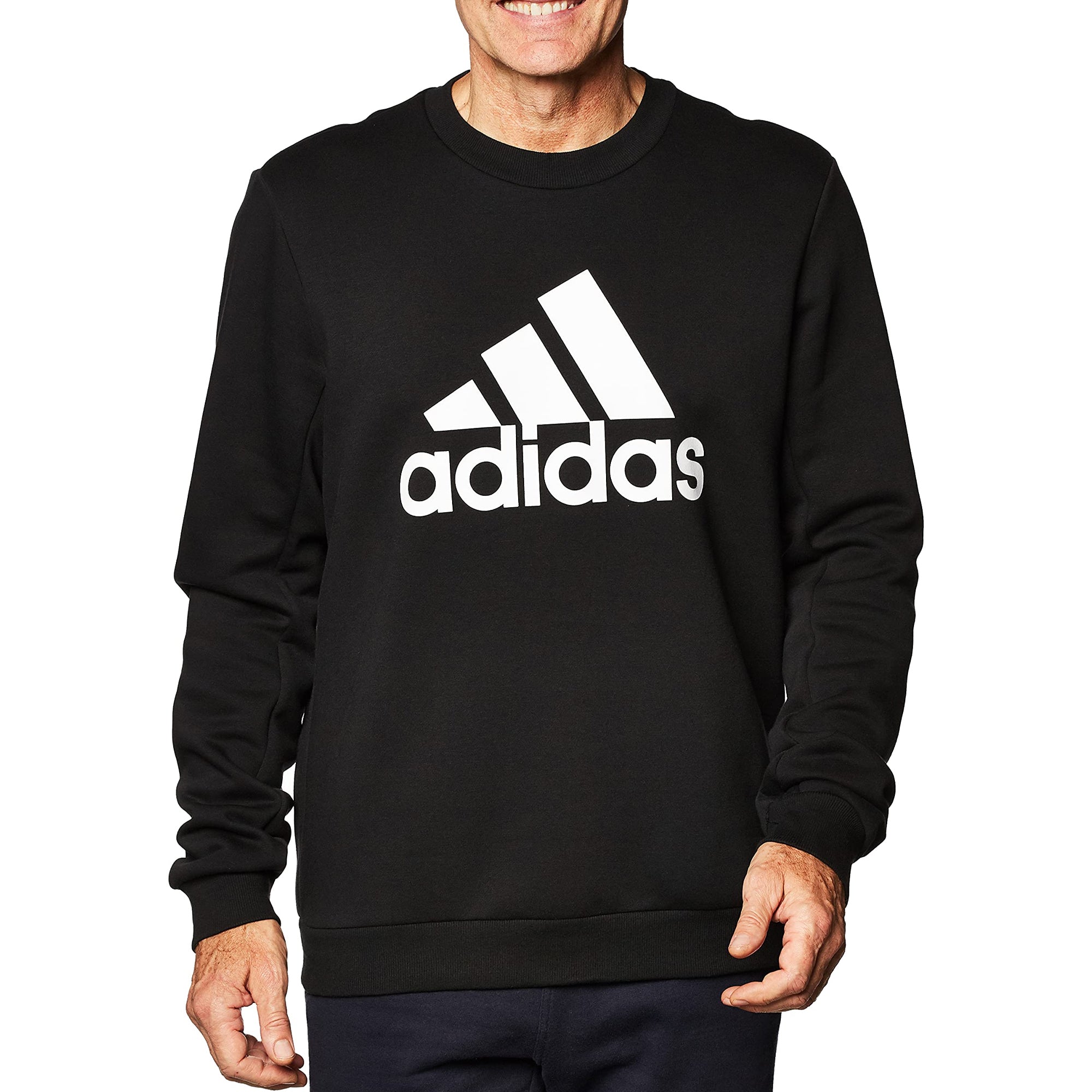 [GC7336] Mens Adidas Badge of Sport Fleece Sweatshirt