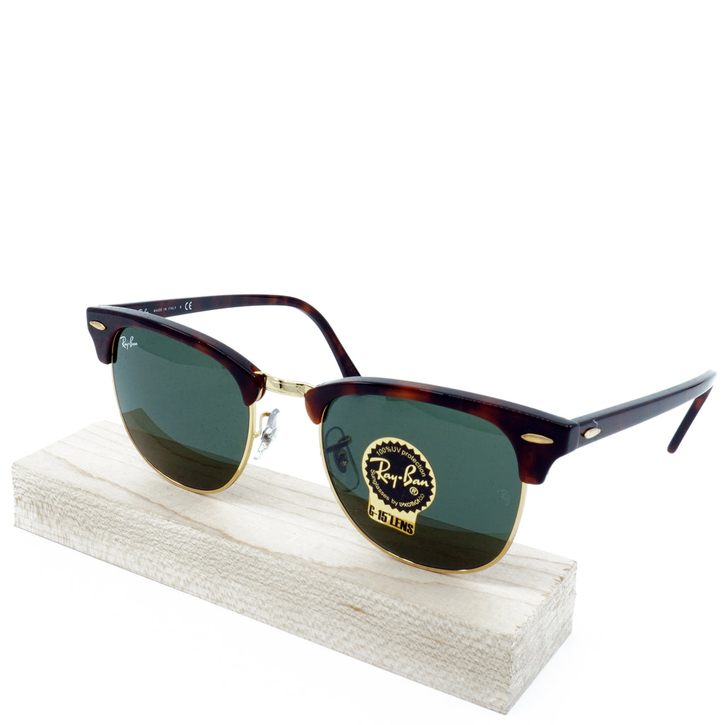 [RB3016-W0366_51] Mens Ray-Ban Clubmaster Classic Sunglasses