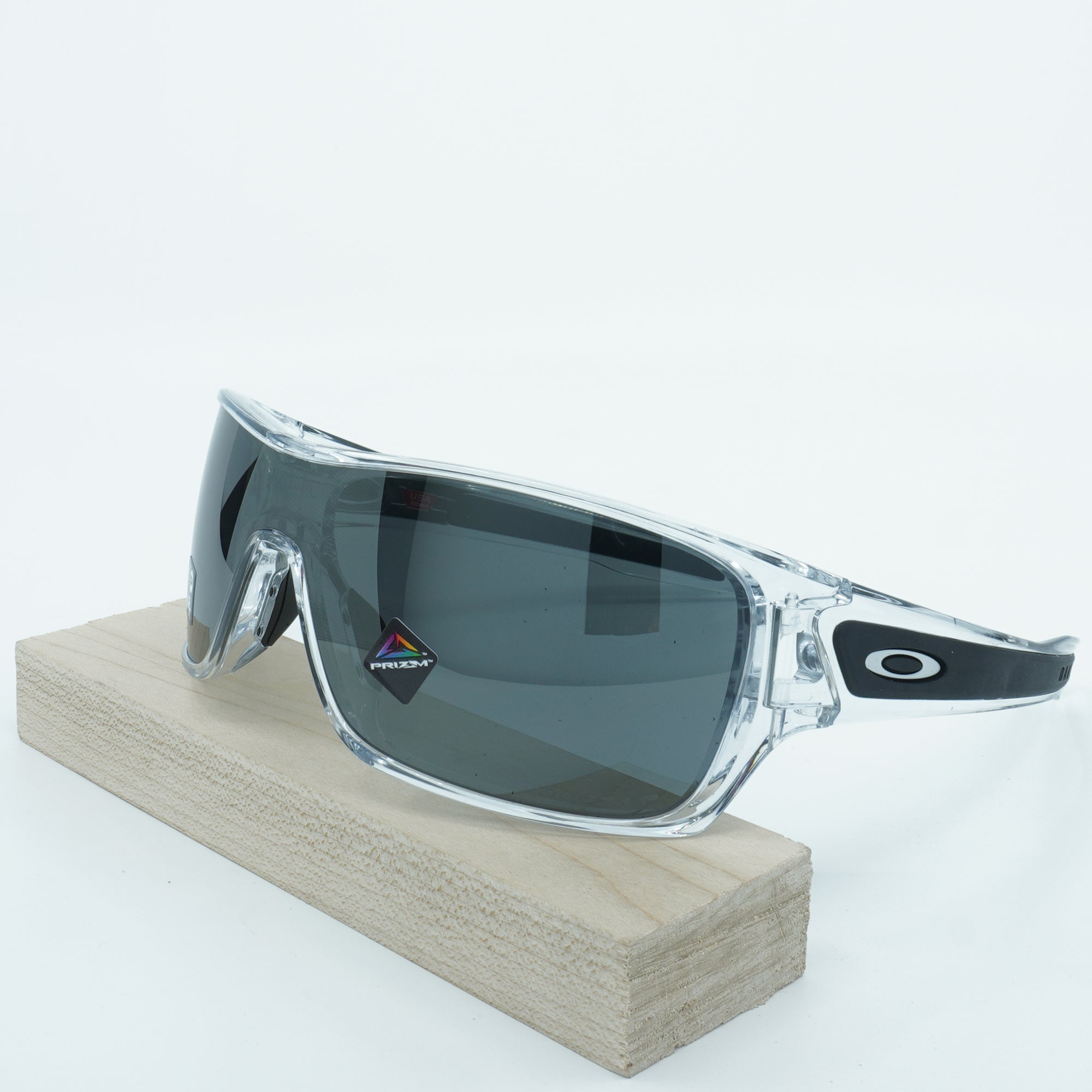 [OO9307-16] Mens Oakley Turbine Rotor Polarized Sunglasses - Clear/PRIZM Black