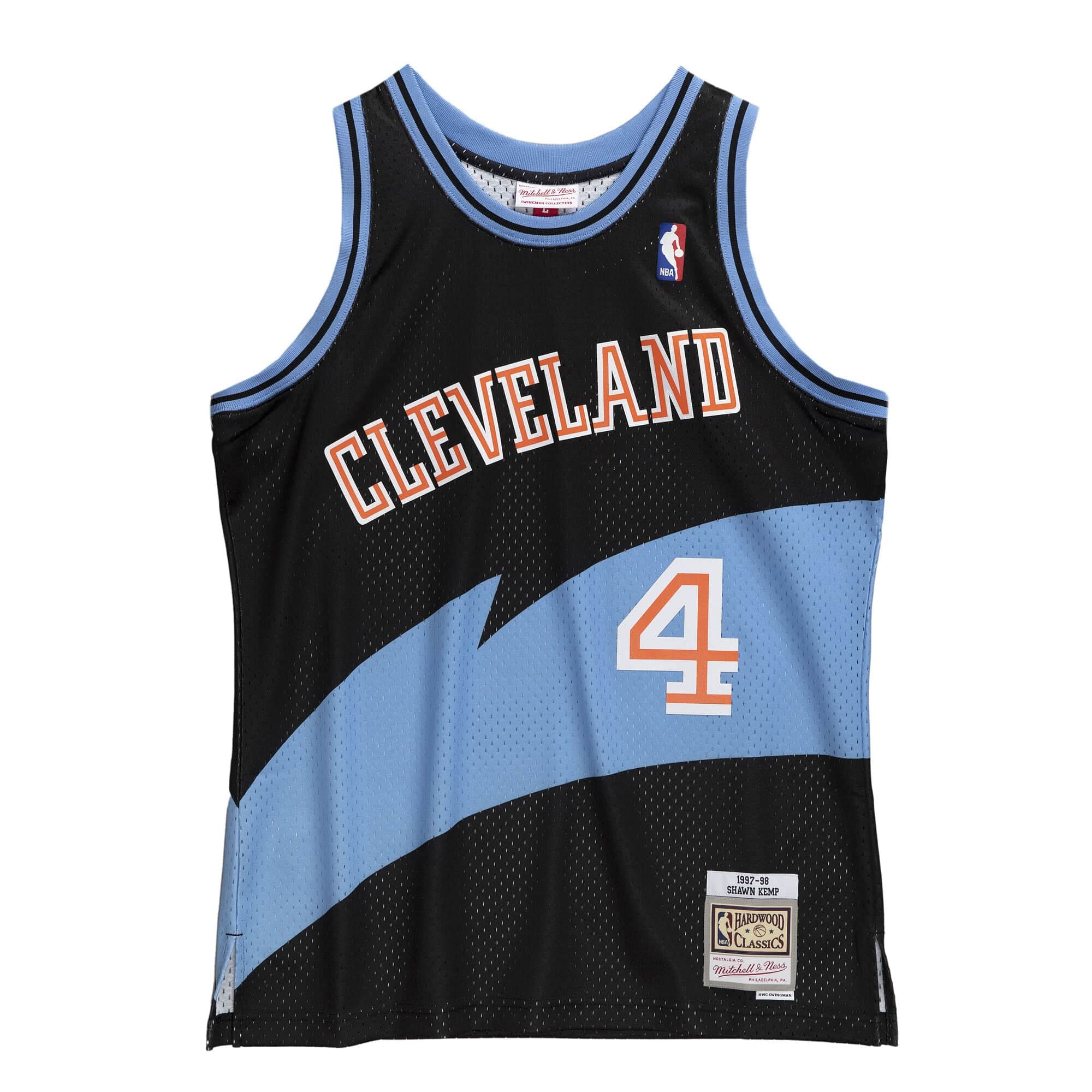 Mens Mitchell & Ness NBA Swingman Jersey Cleveland Cavaliers 97 Shawn Kemp