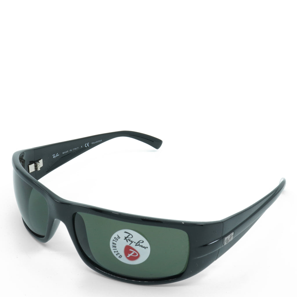 [RB4057-601/58_61] Mens Ray-Ban Wrap Polarized Sunglasses