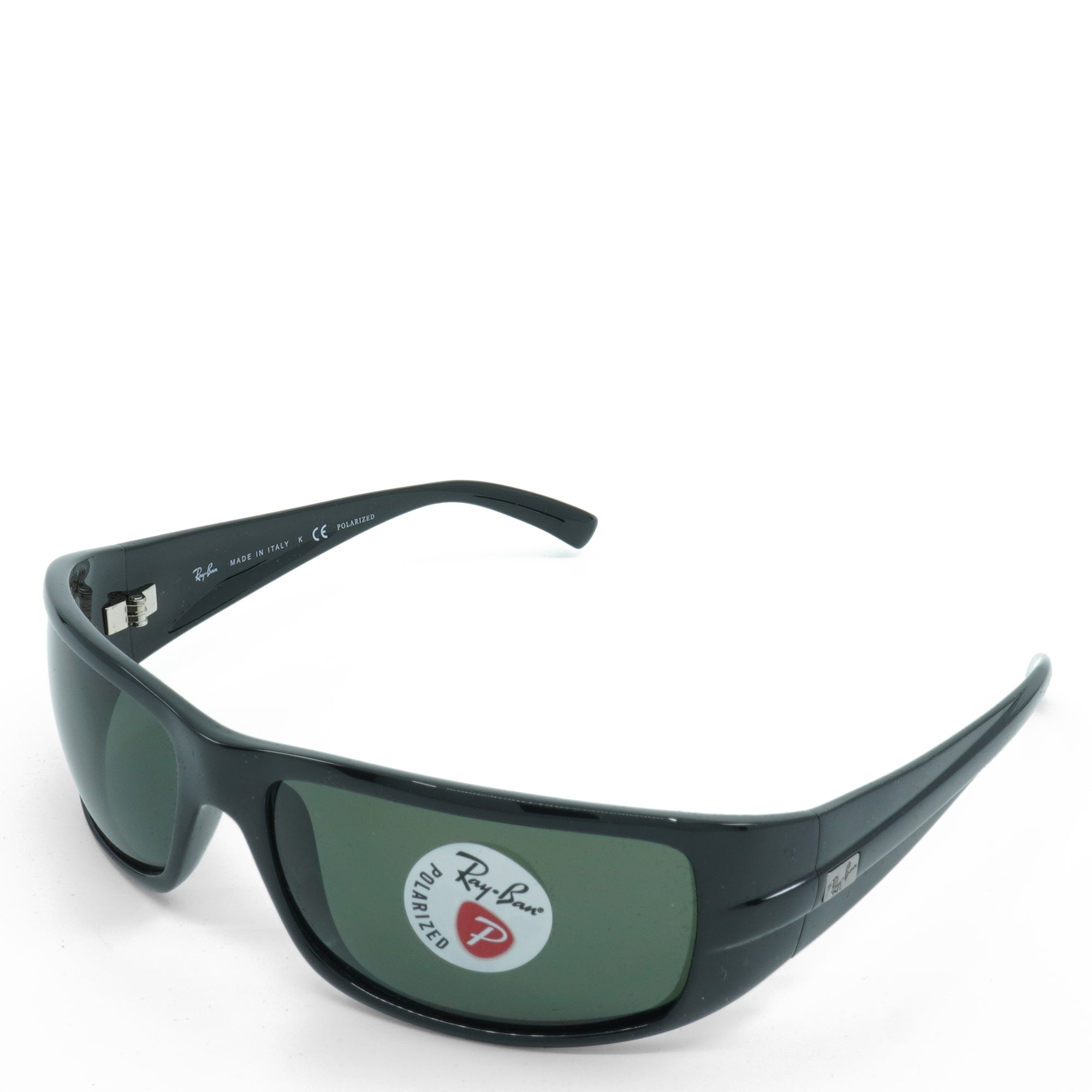 [RB4057-601/58_61] Mens Ray-Ban Wrap Polarized Sunglasses