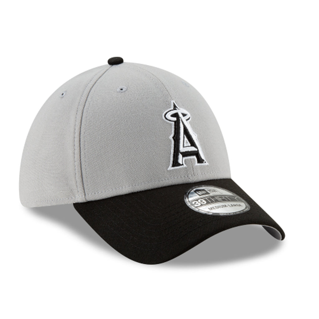 [11946930] Mens New Era MLB 39Thirty Flex Fit Cap - Los Angeles Angels
