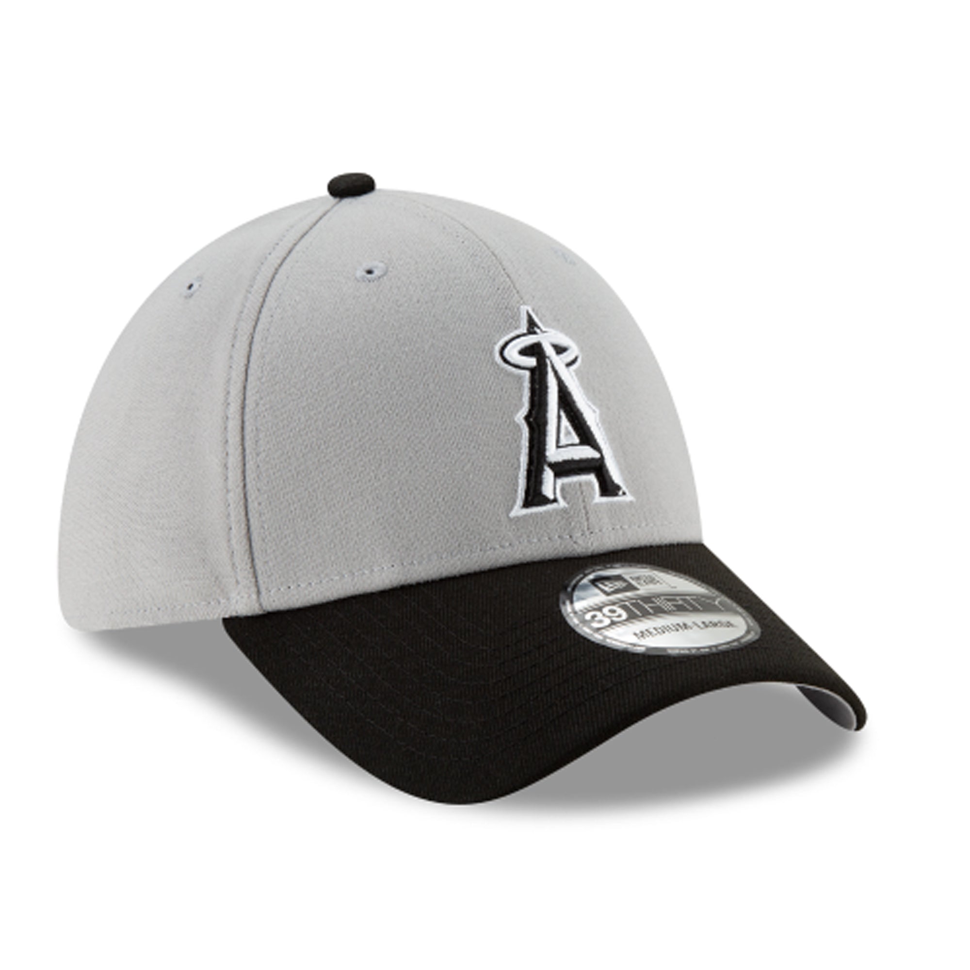 [11946930] Mens New Era MLB 39Thirty Flex Fit Cap - Los Angeles Angels