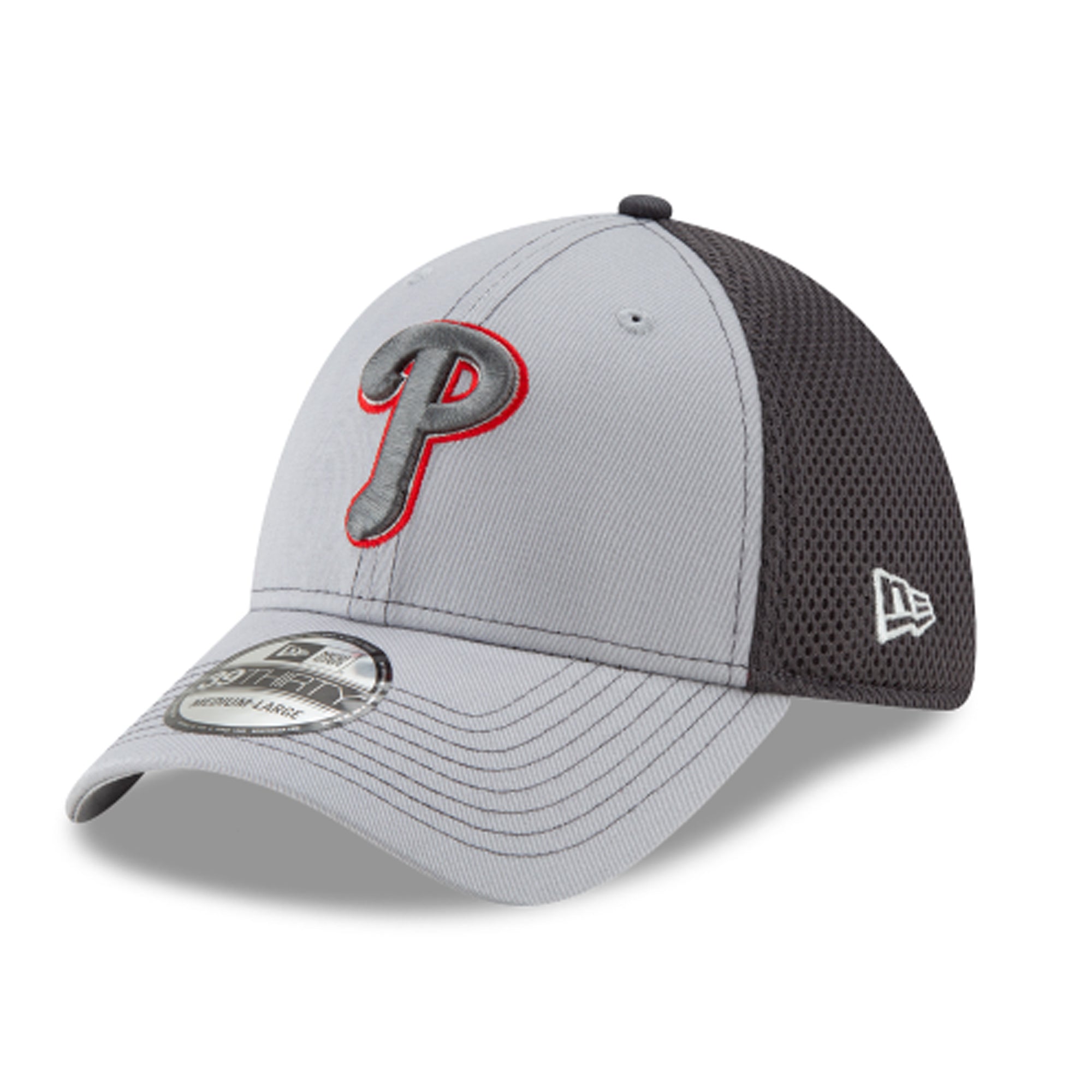 [11997848] Mens New Era MLB 39Thirty Neo Flex Fit Cap - Philadelphia Phillies