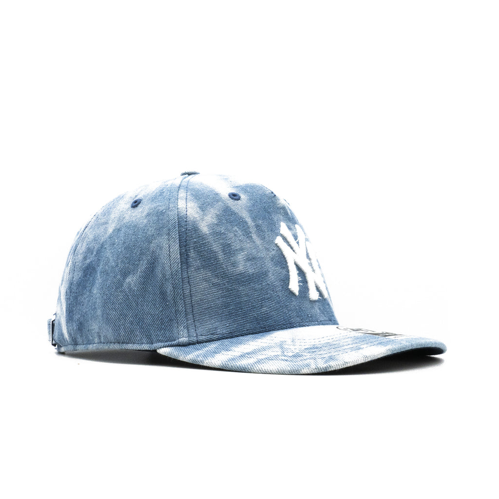 Mens 47 Brand NY Yankees MVP DP Strapback - Denim Wash