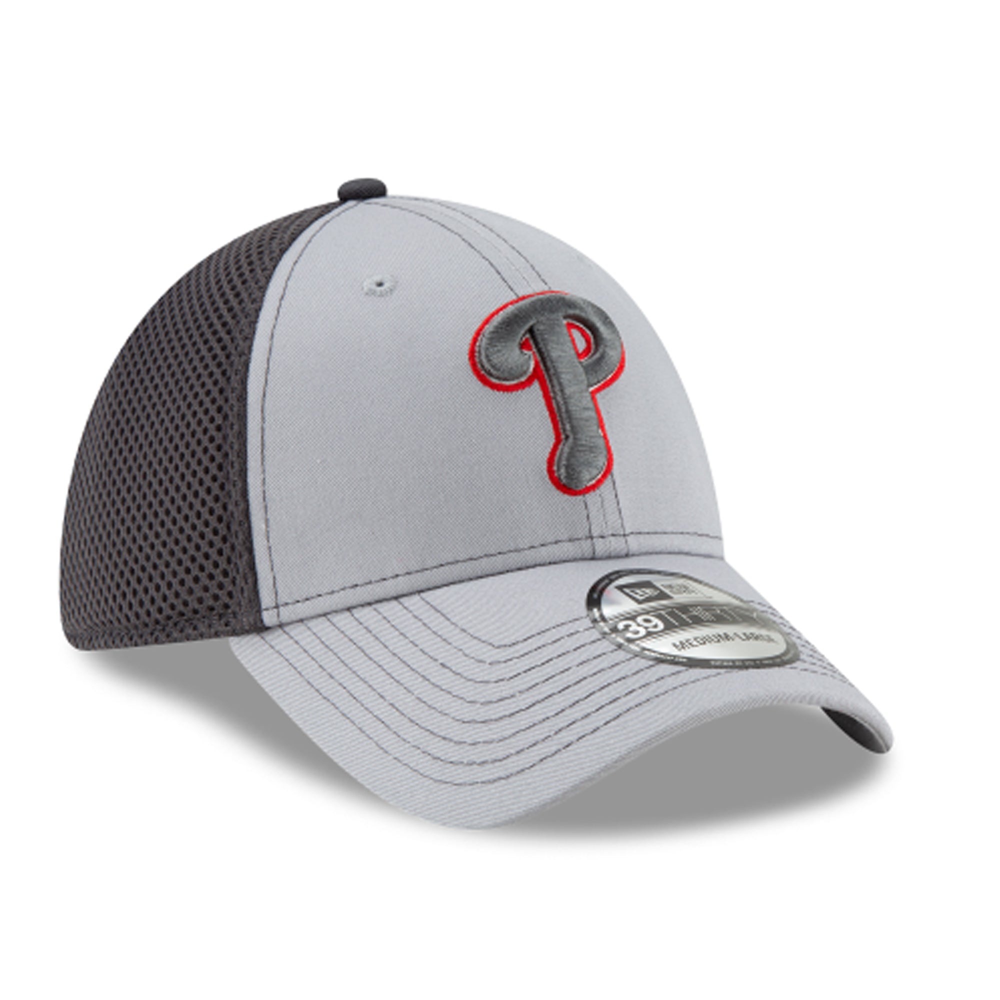 [11997848] Mens New Era MLB 39Thirty Neo Flex Fit Cap - Philadelphia Phillies