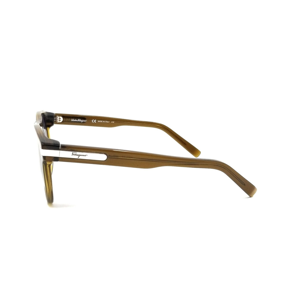 [SF916S-322] Mens Salvatore Ferragamo Modified Rectangle Sunglasses