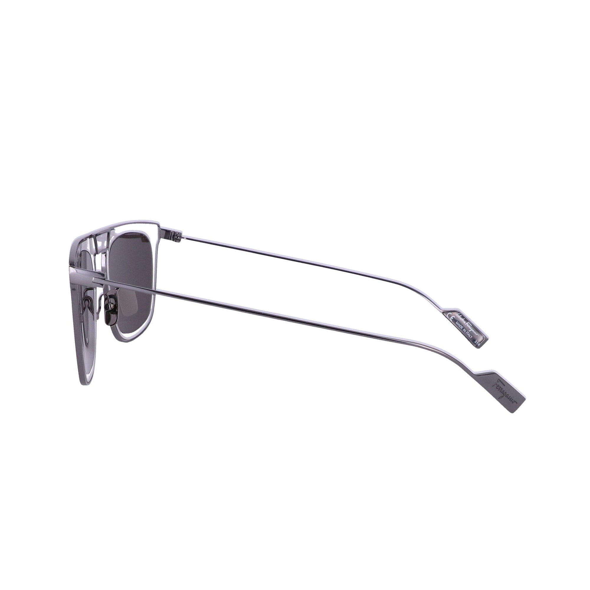 [SF187S-049] Mens Salvatore Ferragamo Modified Rectangle Sunglasses