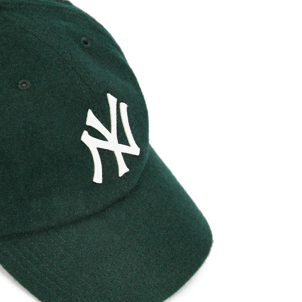 Mens 47 Brand NY Yankees Clean Up Strapback - Dark Green - sneakAR