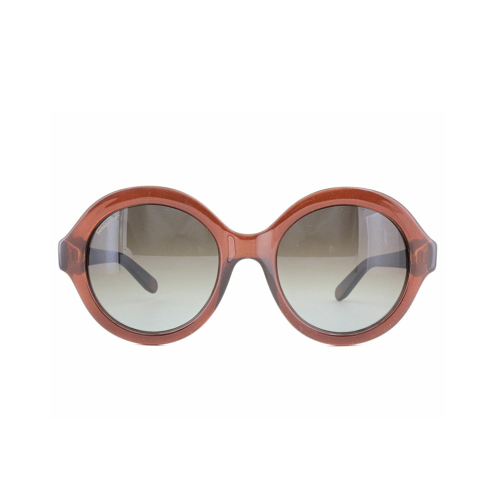 [SF857S-210] Womens Salvatore Ferragamo Round Sunglasses
