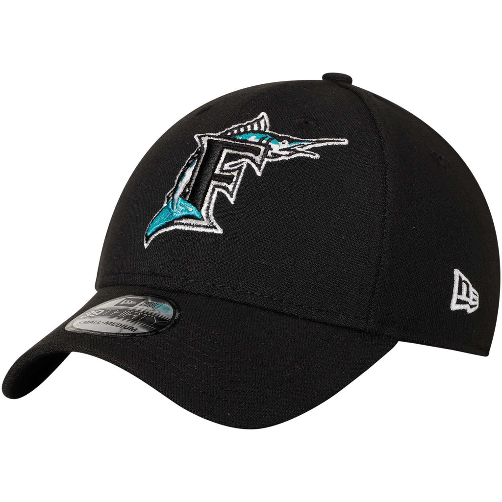 [70255133] Mens New Era MLB Team Classic 3930 Flex - Florida Marlins Cooperstown