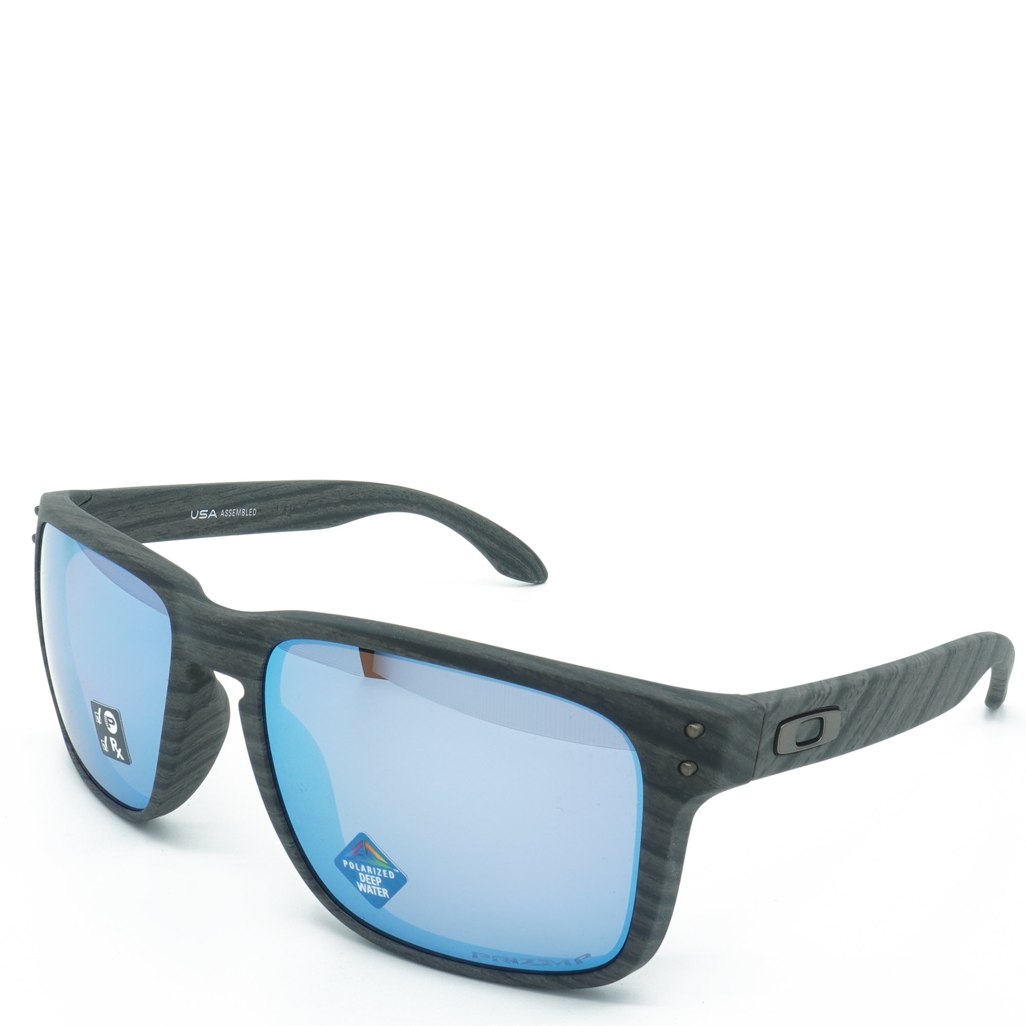 [OO9417-19] Mens Oakley Holbrook XL Polarized Sunglasses - Woodgrain/PRIZM H2O