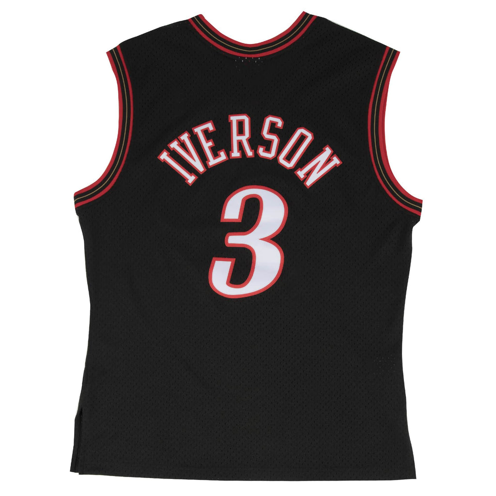Mens Mitchell & Ness NBA Swingman Road Jersey 76ers 2000 Allen Iverson