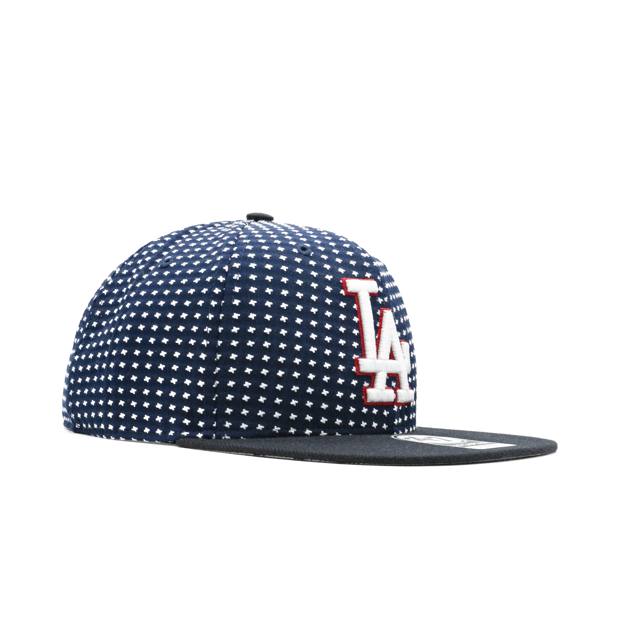 Mens 47 Brand LA Dodgers Captain Snapback - Navy Blue