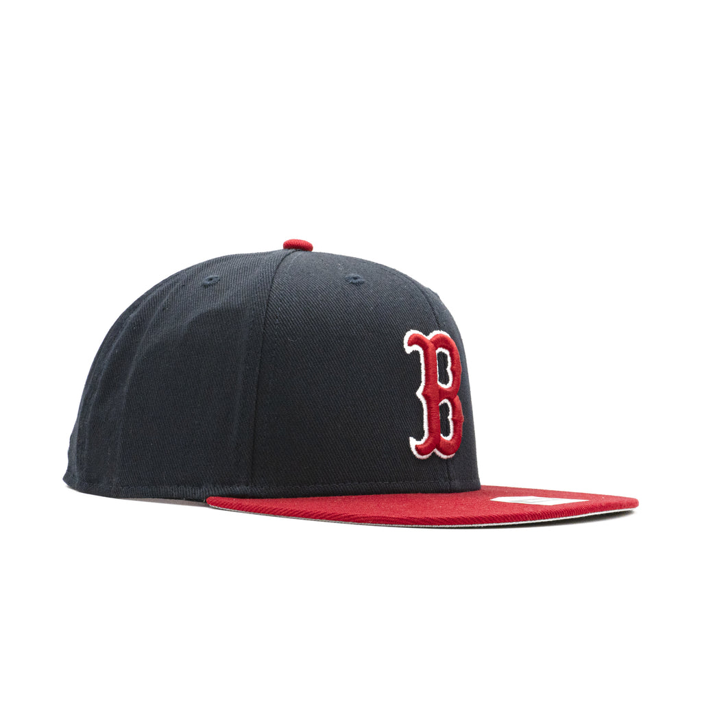 Mens 47 Brand Boston Red Sox Fan Favorite Snapback - Navy/Red