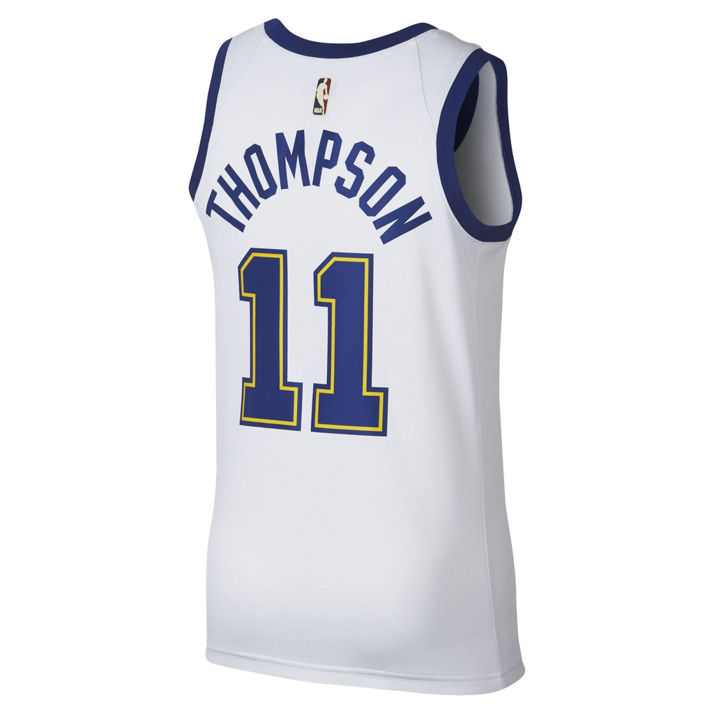 [904152-102] Mens Nike NBA GS Warriors Klay Thompson Hardwood Classics Swingman Jersey