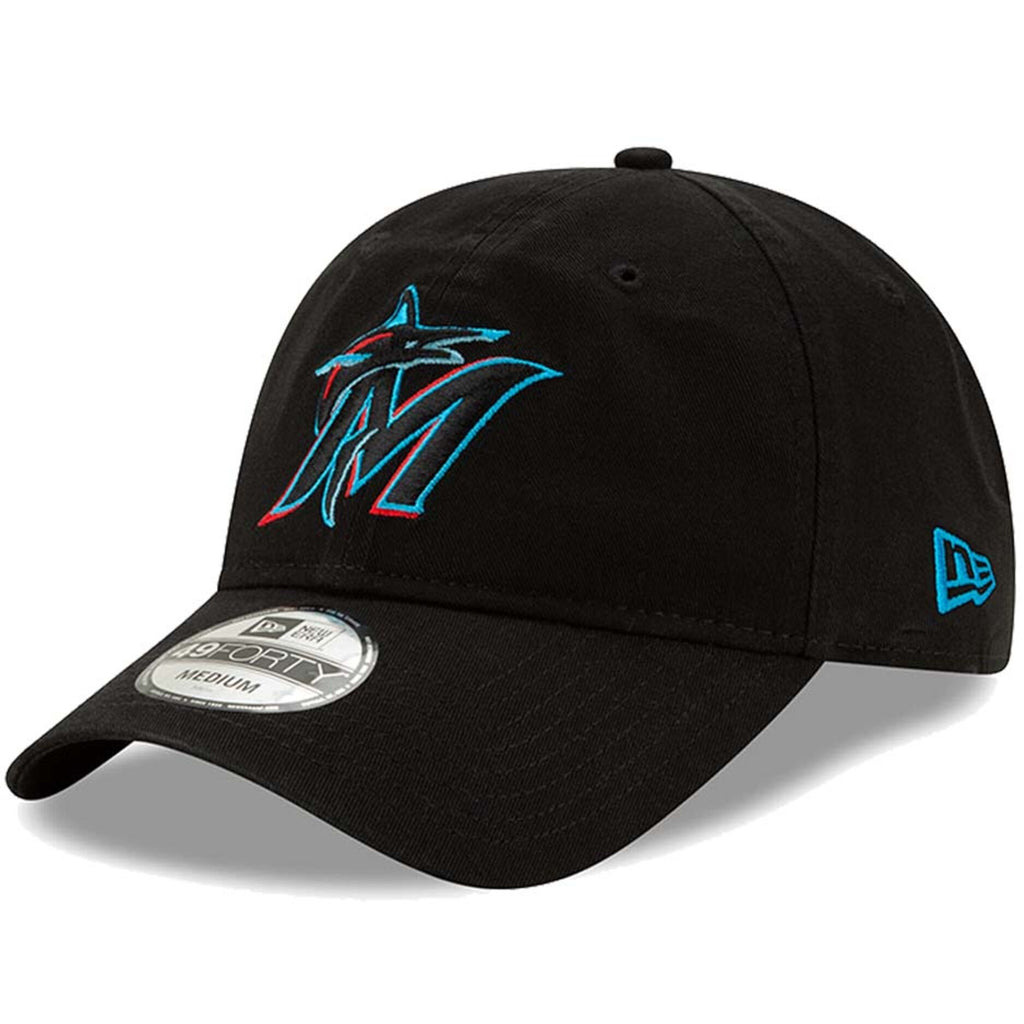 [11885645] Mens New Era MLB Core Fit 49Forty Fitted - Miami Marlins 2019