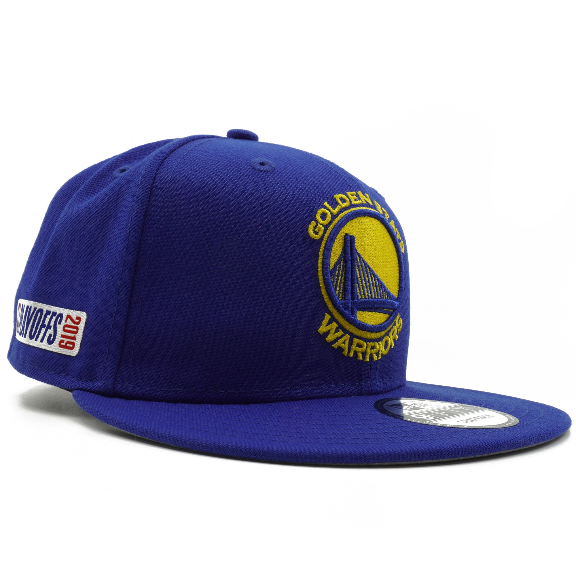 [12135843] Mens New Era NBA Golden State Warriors Playoffs 2019 950 Snapback