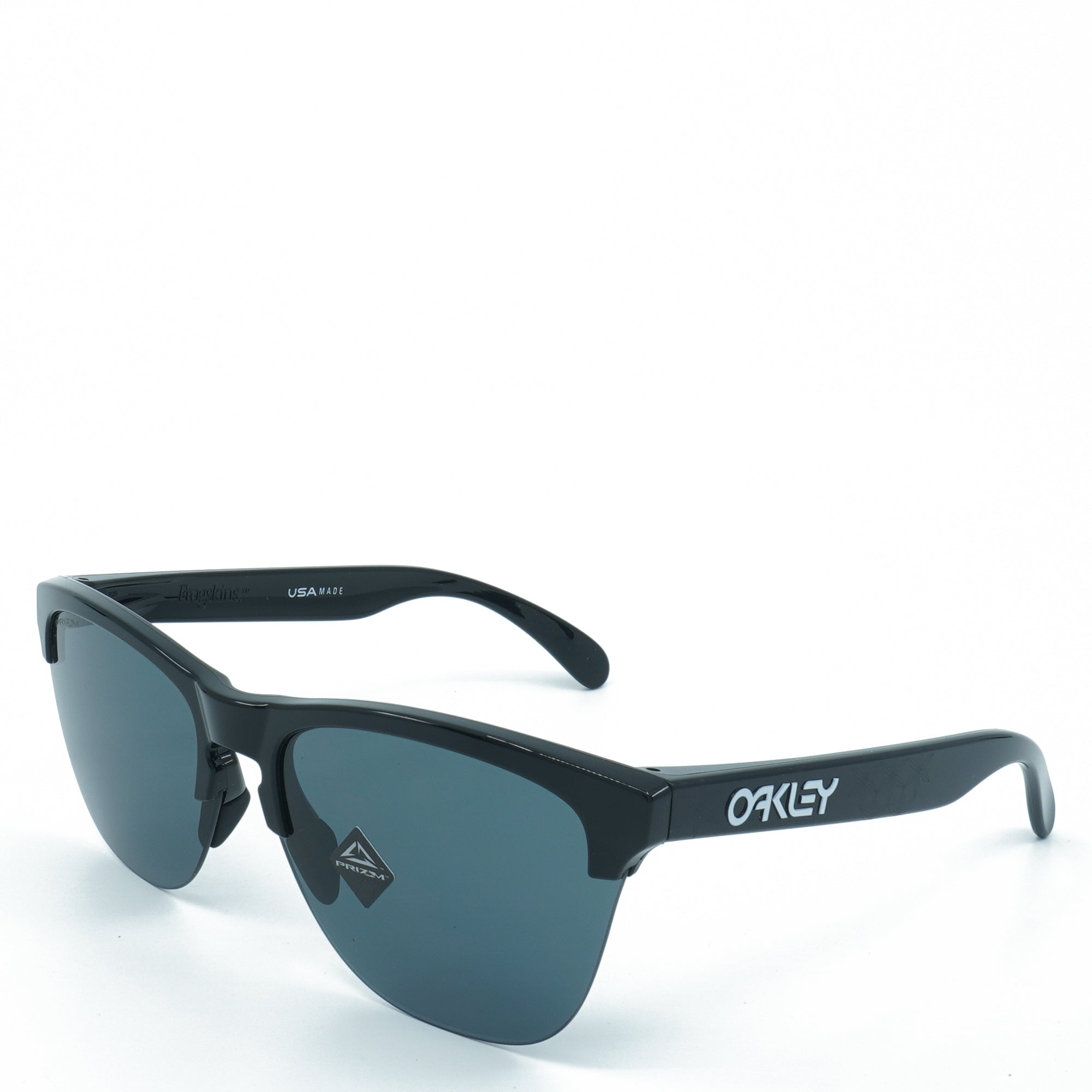[OO9374-39] Mens Oakley Frogskins Lite Sunglasses -Japan Flower Black/Prizm Grey