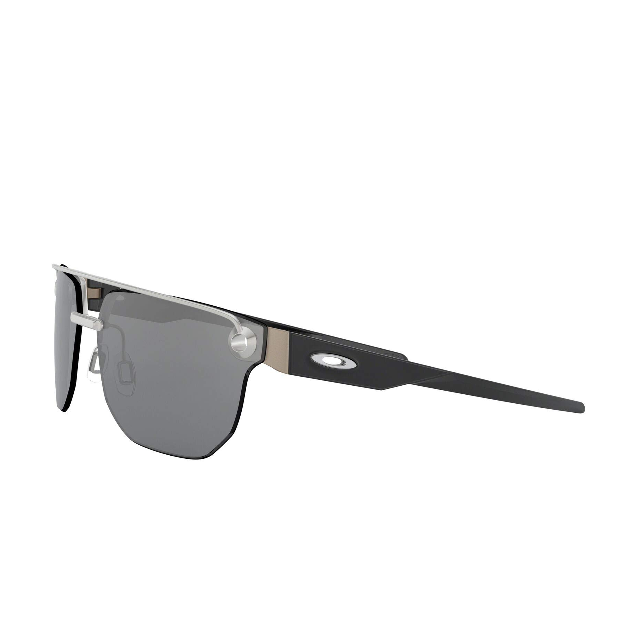 [OO4136-05] Mens Oakley Chrystl Sunglasses - Satin Chrome/Prizm Black