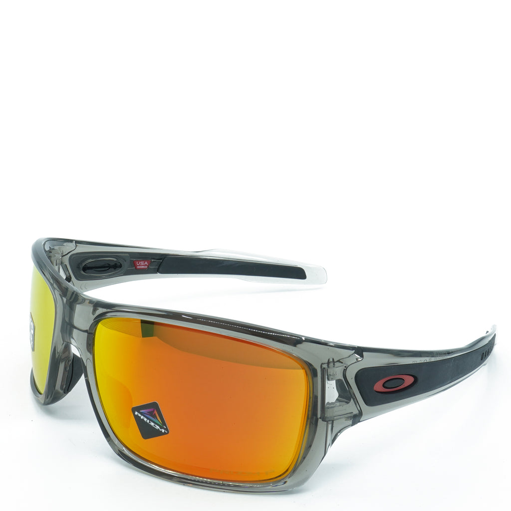 [OO9263-57] Mens Oakley Turbine Polarized Sunglasses - Grey Ink/PRIZM Ruby