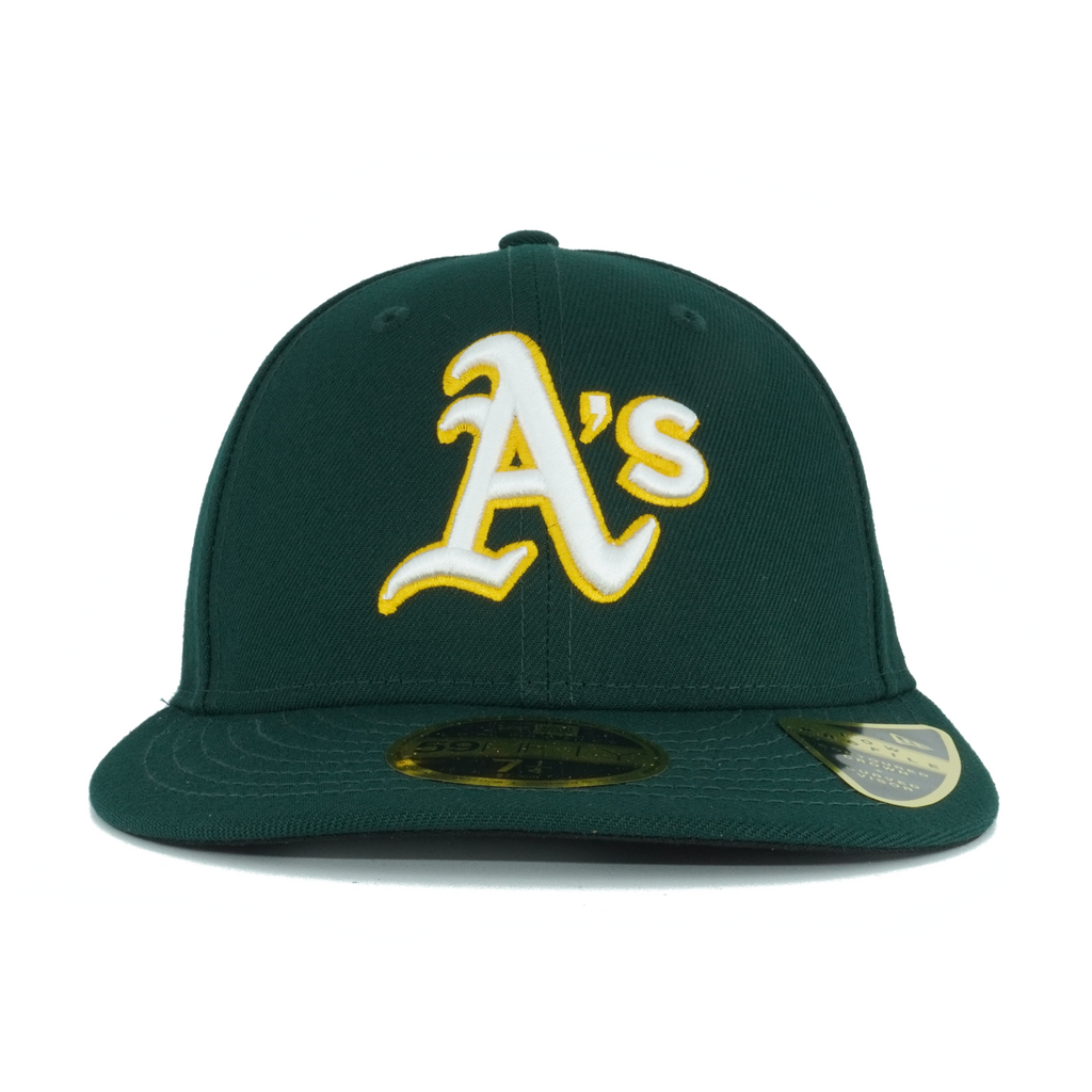 [70367422] Mens New Era MLB Low Profile Authentic 5950 - Oakland Athletics Road '17