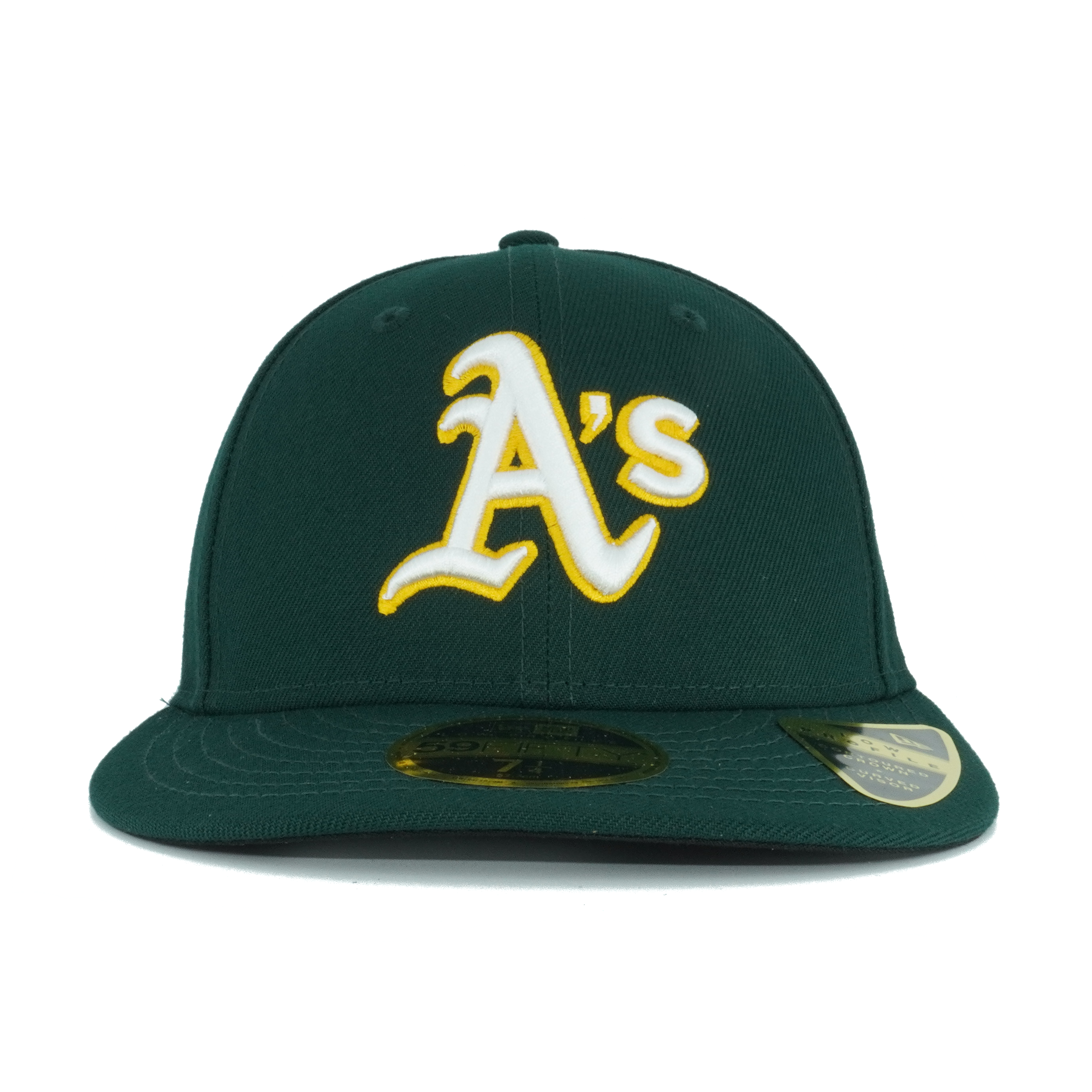 [70367422] Mens New Era MLB Low Profile Authentic 5950 - Oakland Athletics Road '17