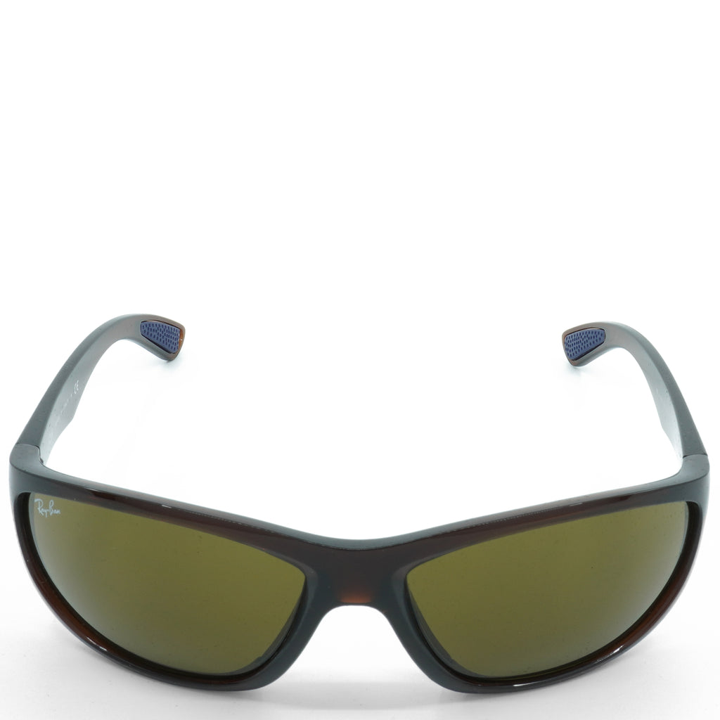 [RB4188-600/773_63] Mens Ray-Ban Wrap Sunglasses
