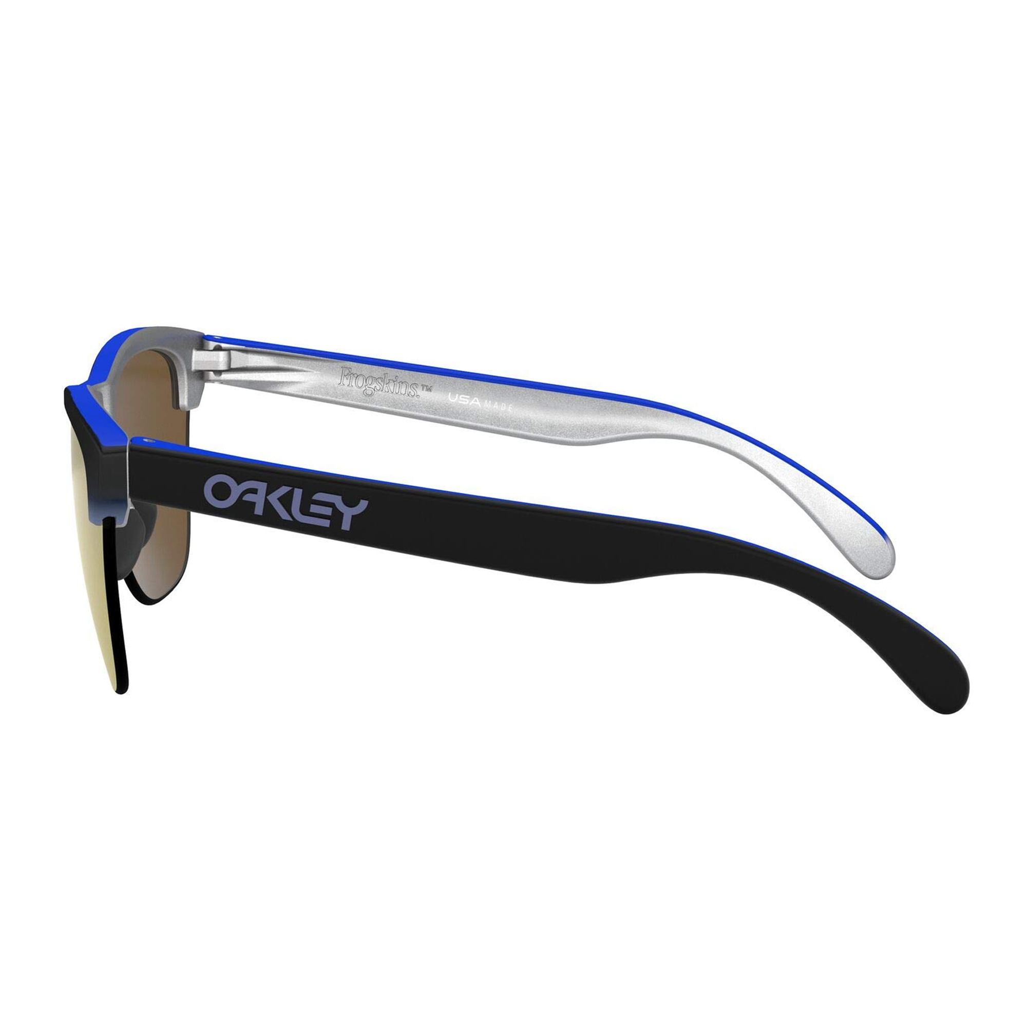 [OO9374-17] Mens Oakley Frogskins Lite Sunglasses - Black Fade/24K Iridium