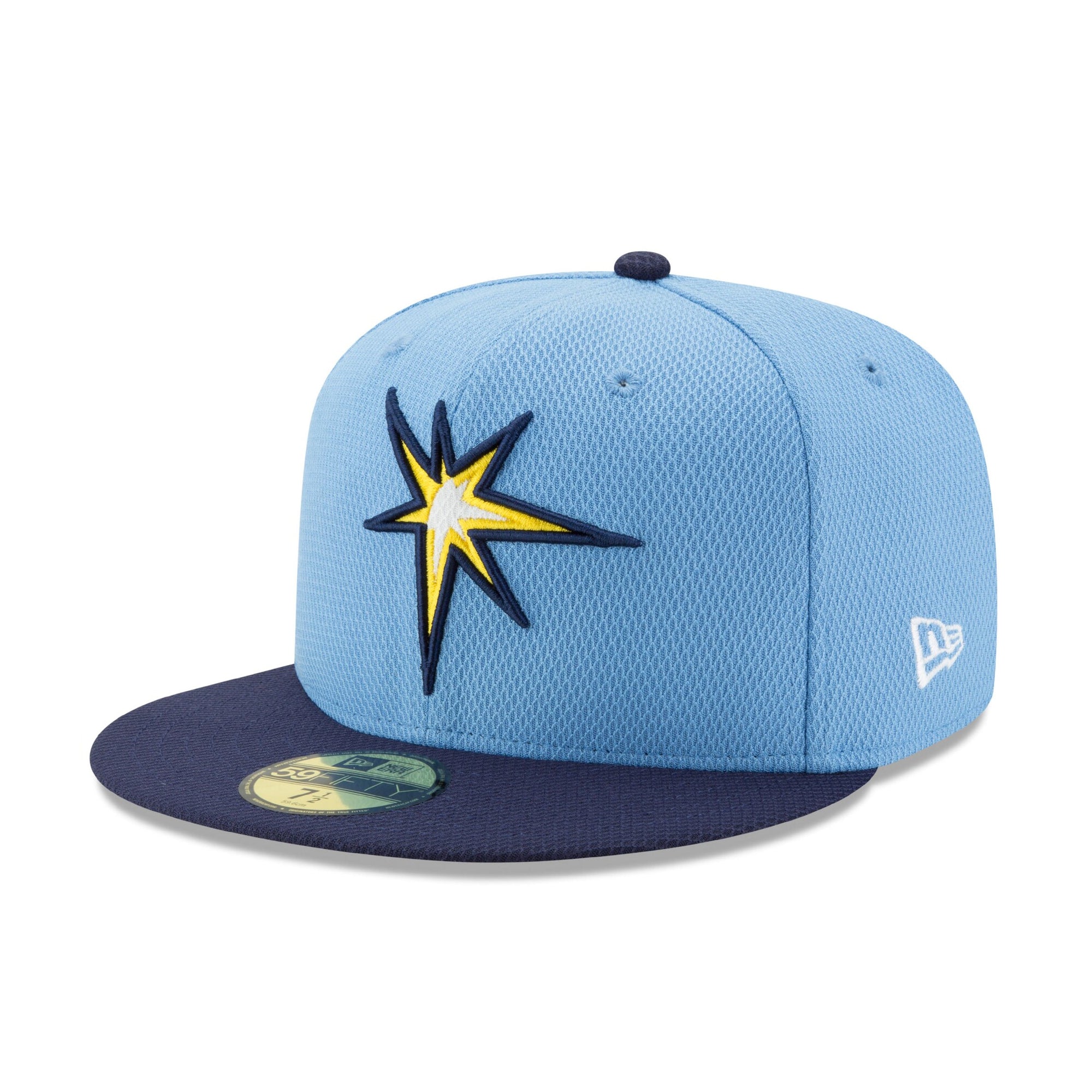 [10872606] Mens New Era MLB Diamond Era 59Fifty Fitted - Tampa Bay Rays