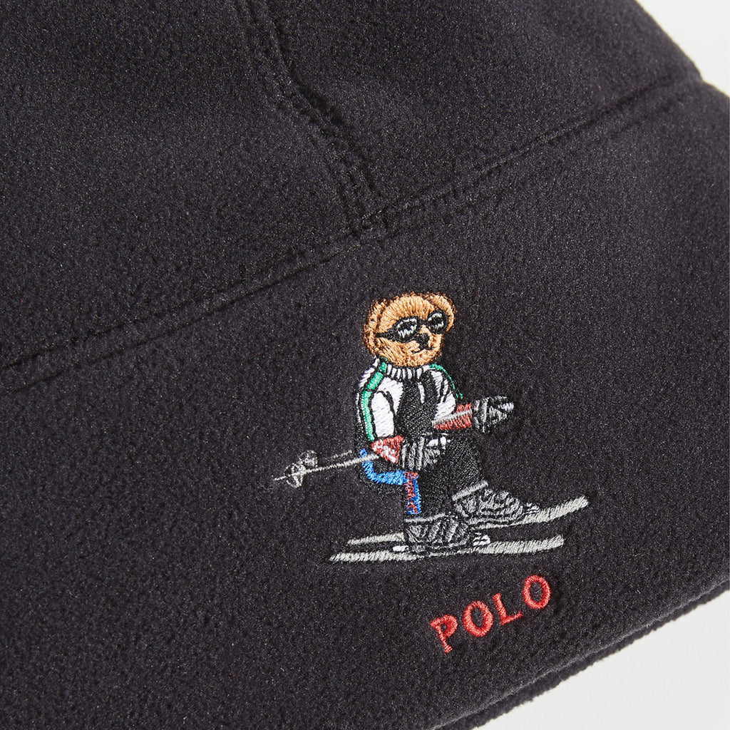 [PC0599-001] Mens Polo Ralph Lauren Holiday Sport Bear Fleece Hat