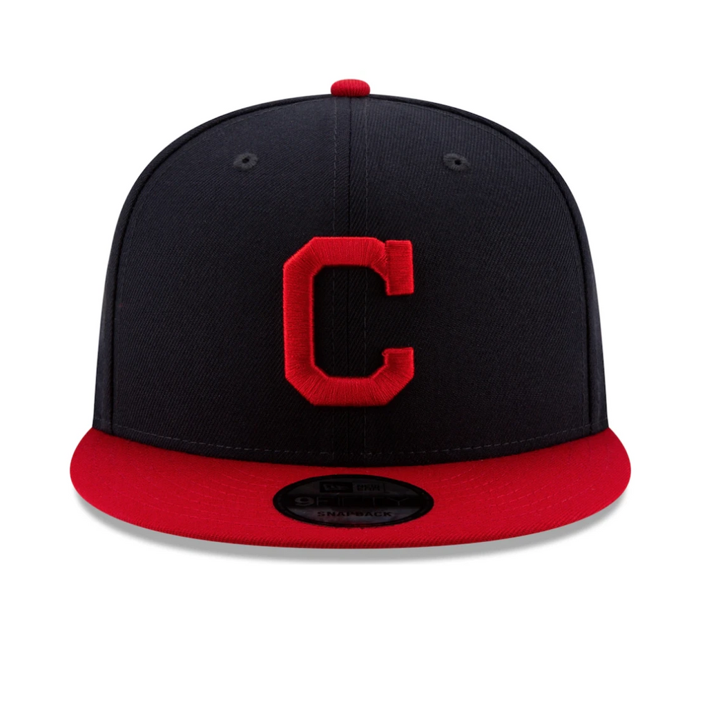 [11941935] Mens New Era MLB 9Fifty Snapback - Cleveland Indians