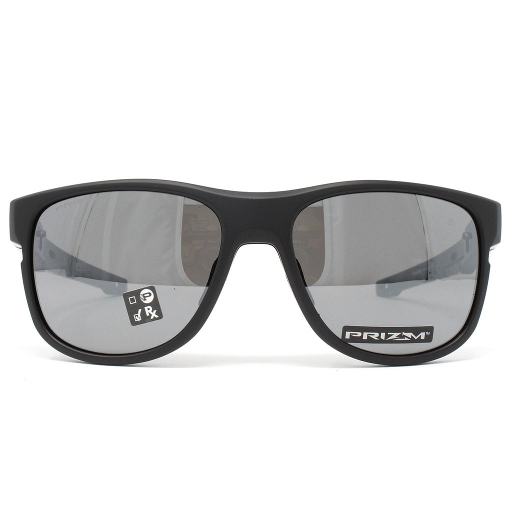 [OO9359-02] Mens Oakley Crossrange R Sunglasses - Matte Black/Prizm Iridium