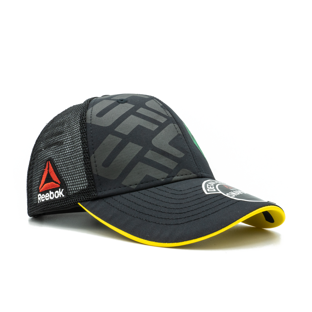 [AX1219] Mens Reebok UFC Brazil Mesh Trucker Snapback Hat